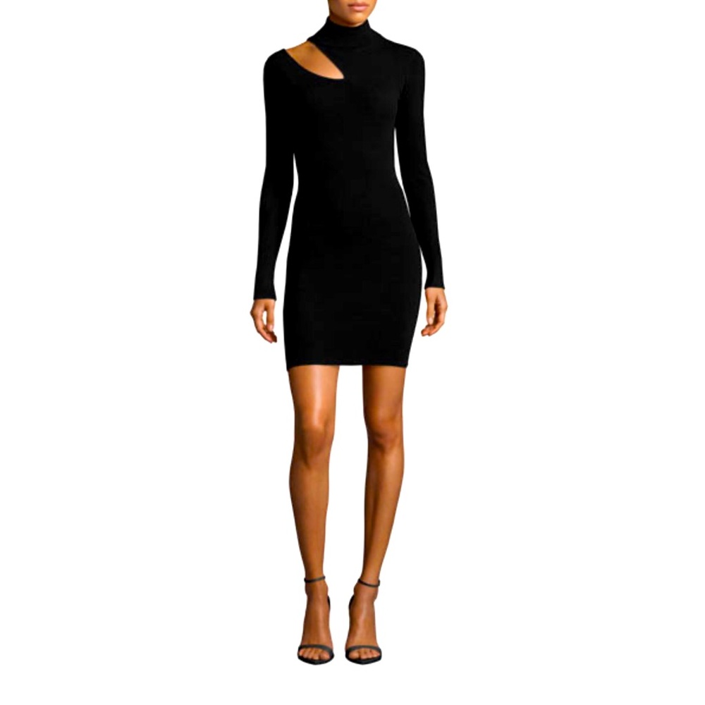 A.L.C. West Long Sleeve Shoulder Cut Out Dress